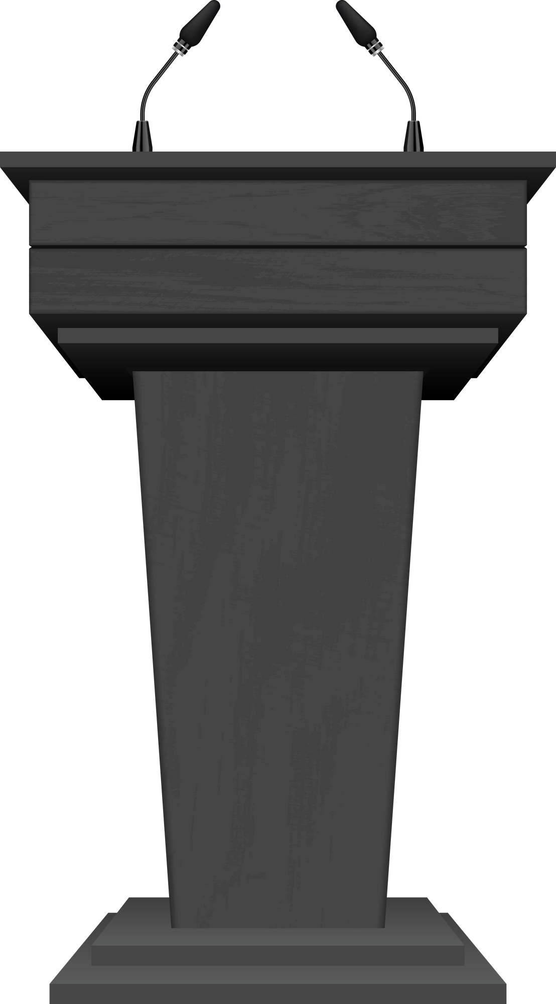 Speaker Podium Illustration